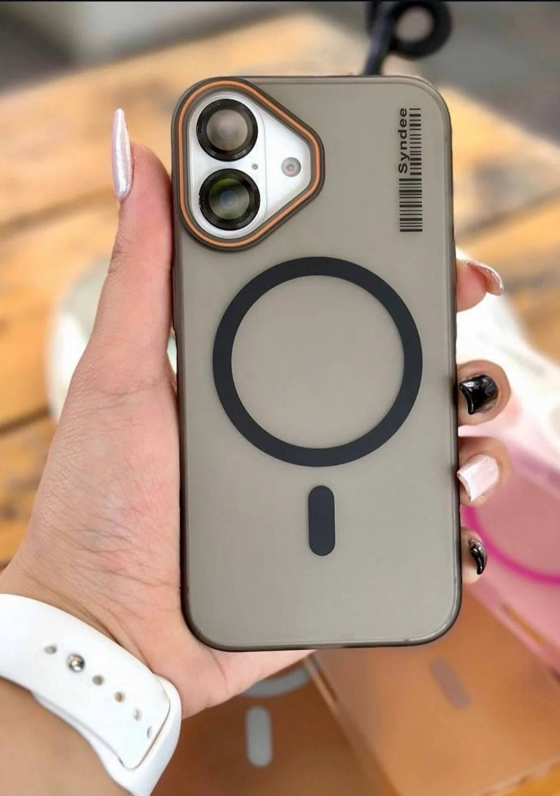 Syndee MagSafe Magnetic Phone Case with Camera Protection View 5 - OnlineExpo.pk