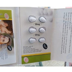 Cialis White Lilly 20mg 6 Tablets View 4 - OnlineExpo.pk