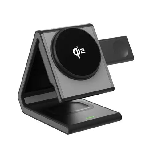 LITO LT-W02 QI2 15W 4-in-1 Magnetic Wireless Charger | Magnetic Car Phone Mount – LITO Original Product Front View