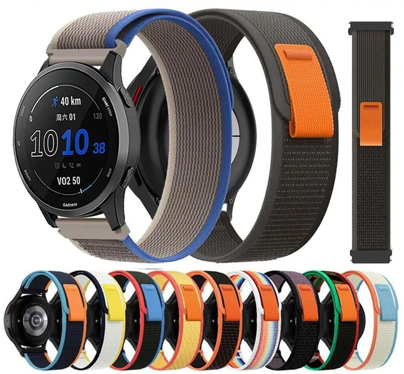 20mm 22mm Trial Loop Bracelet Watch Strap For Samsung/Amazfit/Mibro/Haylou/Kieslect/Zero/Ronin And Many Other Models
