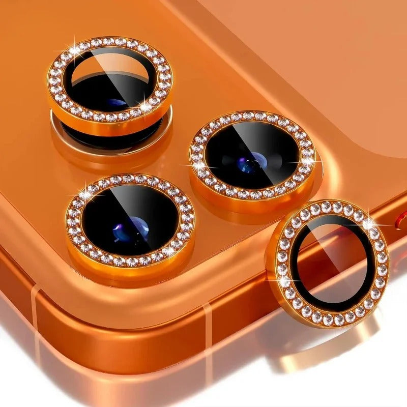 Diamond Camera Lens Protector for iPhone 17 Pro Max / 17 Pro / 17 Air / 17 / 16 Pro Max / 16 Pro / 16 Plus / 15 Pro Max To