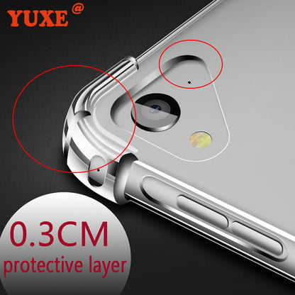 Samsung Galaxy Tab A11 Shockproof TPU Jelly Case – Slim Silicone Back Cover, Transparent Clear, Anti-Slip | Samsung Case