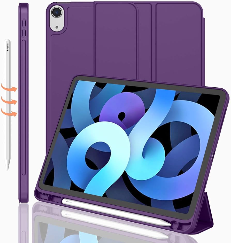 High Quality Smart Case for Ipad Mini 6 Mini 7 with Pen slot View 6 - OnlineExpo.pk