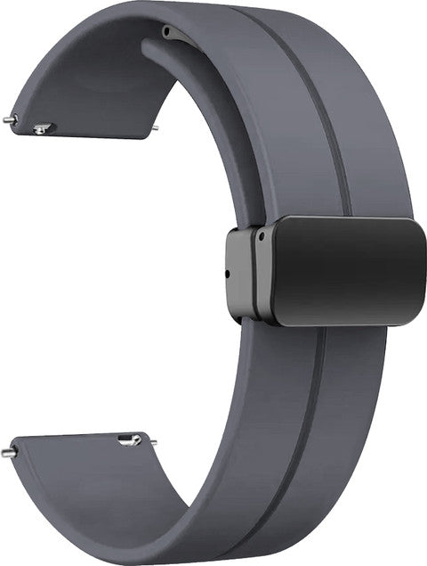 22mm Magnetic D-Buckle Silicone Watch Strap – Sveston / Zero / Haylou Solar / Samsung / Amazfit & More View 18
