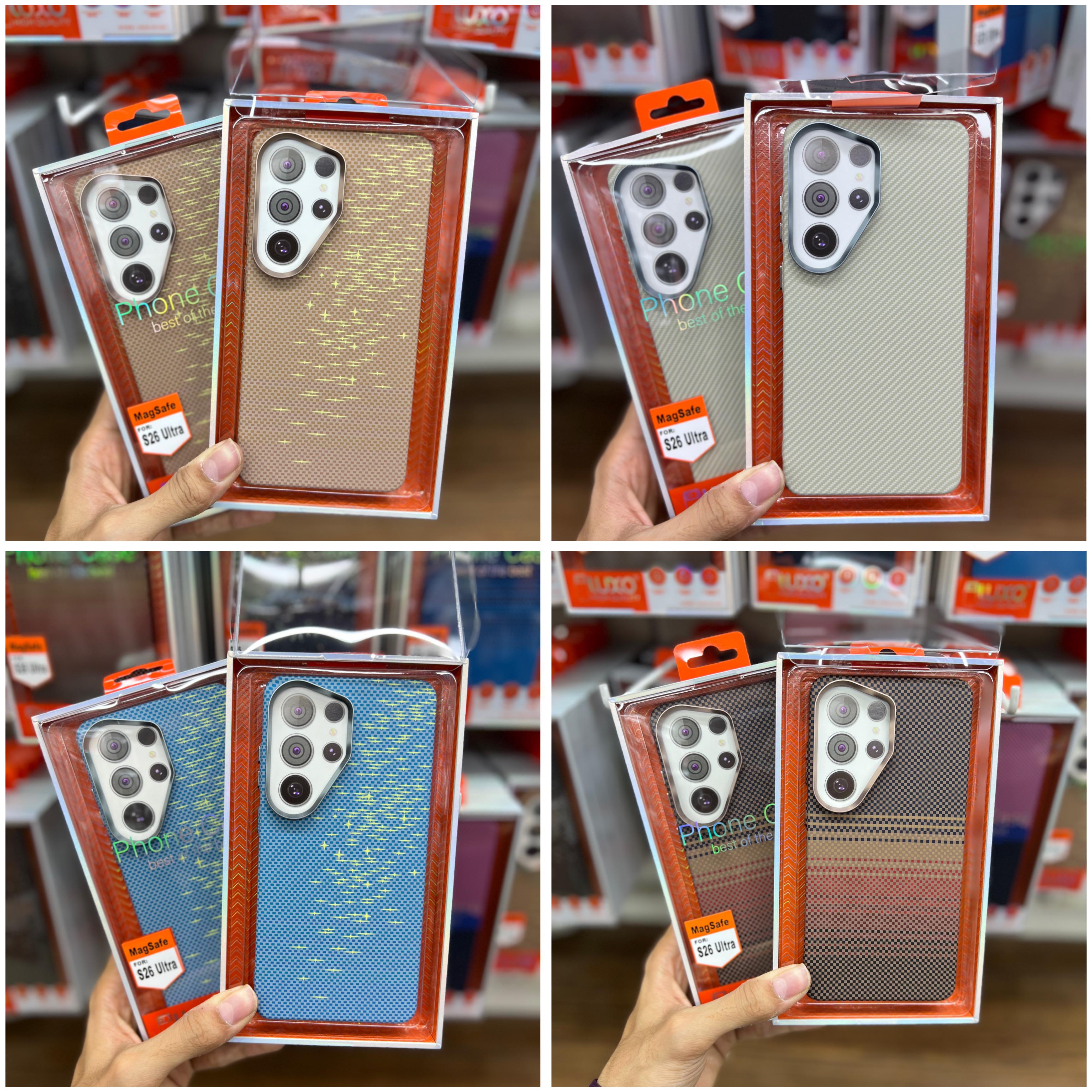 Knit Phone Sides Cut Case – Samsung Galaxy S26 Ultra Original Product Front View - OnlineExpo.pk