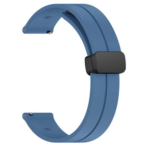22mm Magnetic D-Buckle Silicone Watch Strap – Sveston / Zero / Haylou Solar / Samsung / Amazfit & More View 13