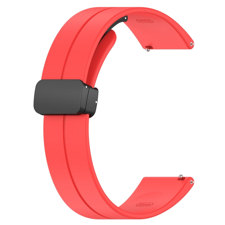 22mm Magnetic D-Buckle Silicone Watch Strap – Sveston / Zero / Haylou Solar / Samsung / Amazfit & More View 10