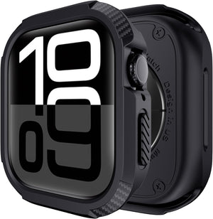 Rugged Armor Soft Cover Case Compatible with Apple Watch Series 10 46mm Apple Watch Series 11 46mm, Full Protection Military Grade, Soft Flexible View 4 - OnlineExpo.pk