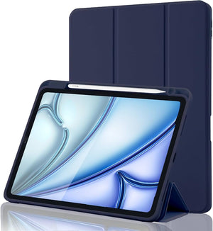 High Quality Smart Case for Ipad Mini 6 Mini 7 with Pen slot View 5 - OnlineExpo.pk