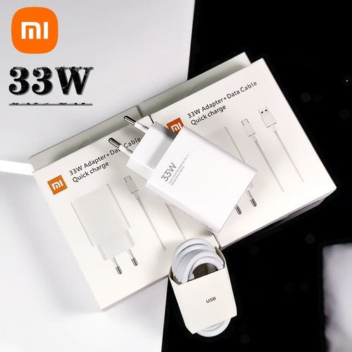Mi 33W Charger Set Original Product Front View - OnlineExpo.pk