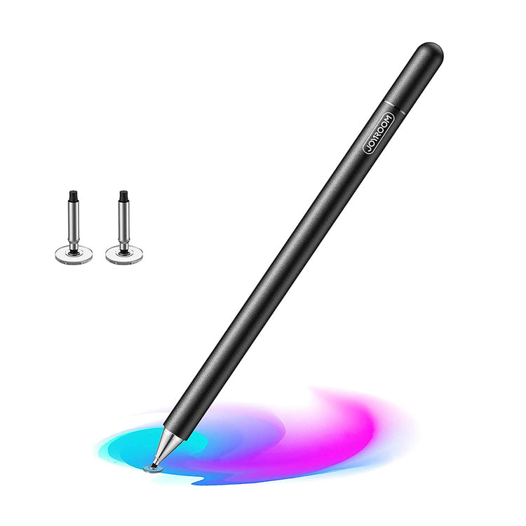 JOYROOM JR-BP560 Excellent Series Portable Passive Stylus Pen - Black Original Product Front View - OnlineExpo.pk